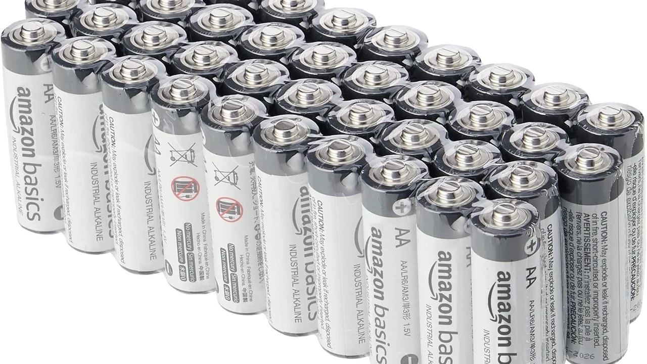 Pilas Industriales AA Amazon Basics: análisis técnico y criterio de compra