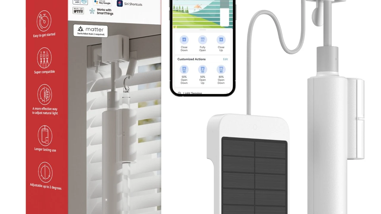 SwitchBot Blind Tilt: análisis de un motor de adaptación para persianas