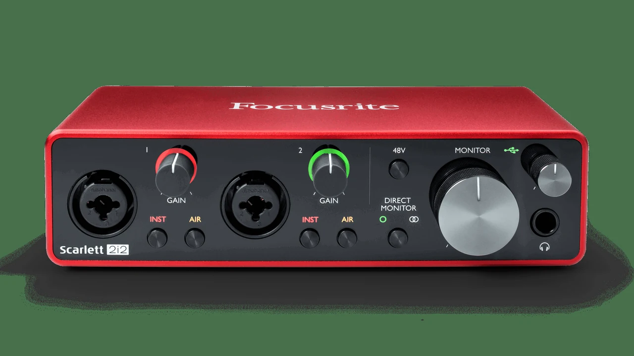 Focusrite Scarlett 2i2 4.ª Gen: análisis de la interfaz de audio para home studio