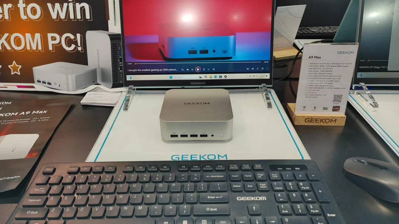 GEEKOM A9 Max: análisis del mini PC con IA que pone a prueba el formato compacto